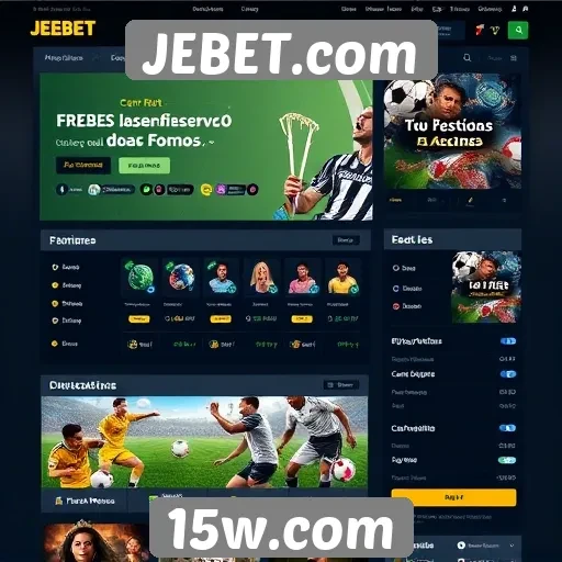 Interface do JEBET.com é fácil de usar